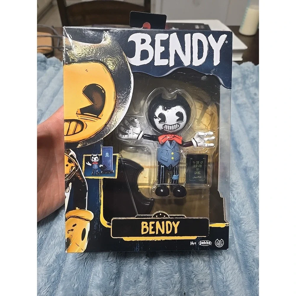 Bendy Ink Machine Figure Jakks Joey Drew Book Stand Complete New Box